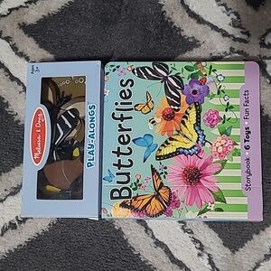 Melissa & Doug Butterflies Storybook w/Toys